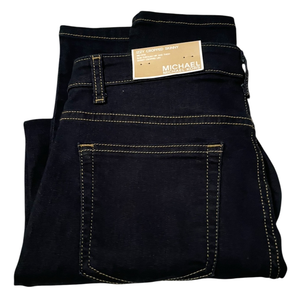 Michael Kors Izzy Cropped Skinny Jeans